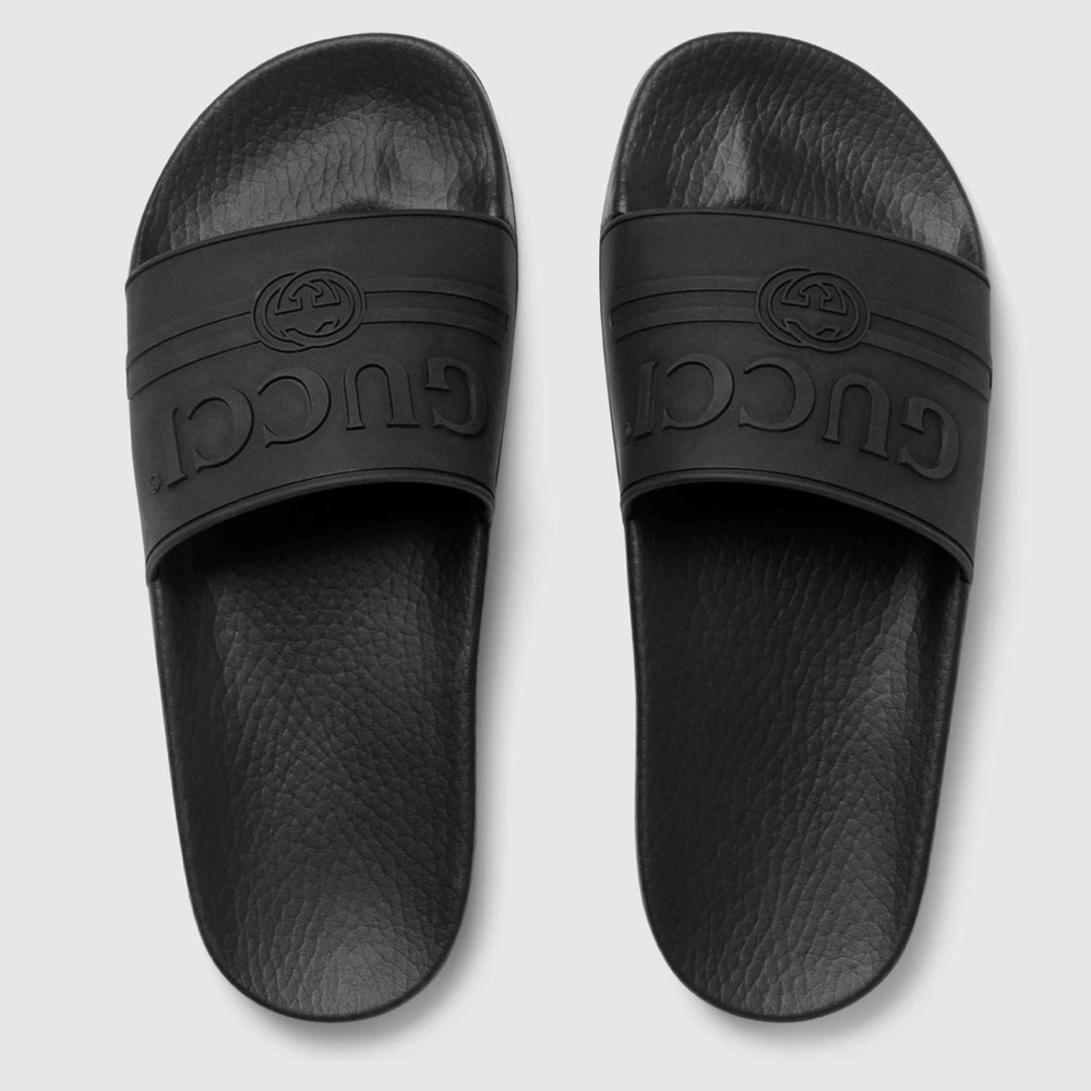 Black Gucci slides size US  10 / ITALY 40